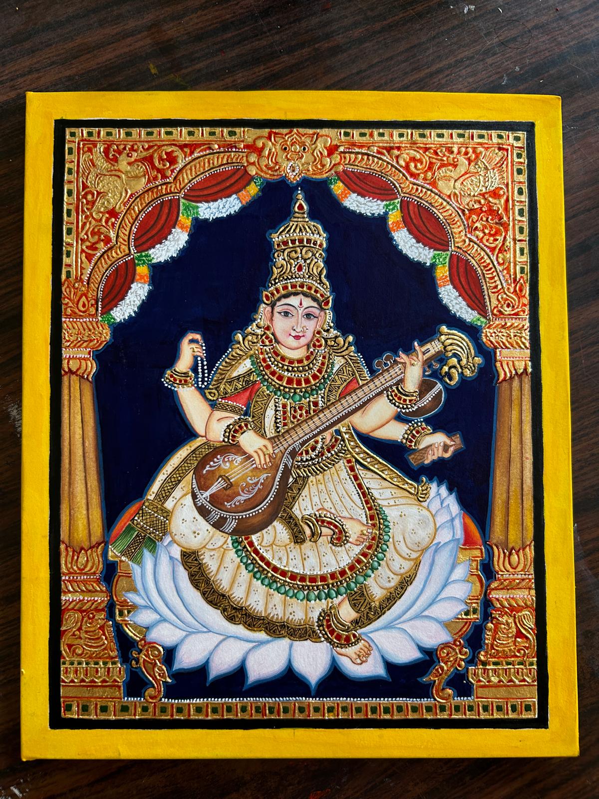 Goddess Saraswati!